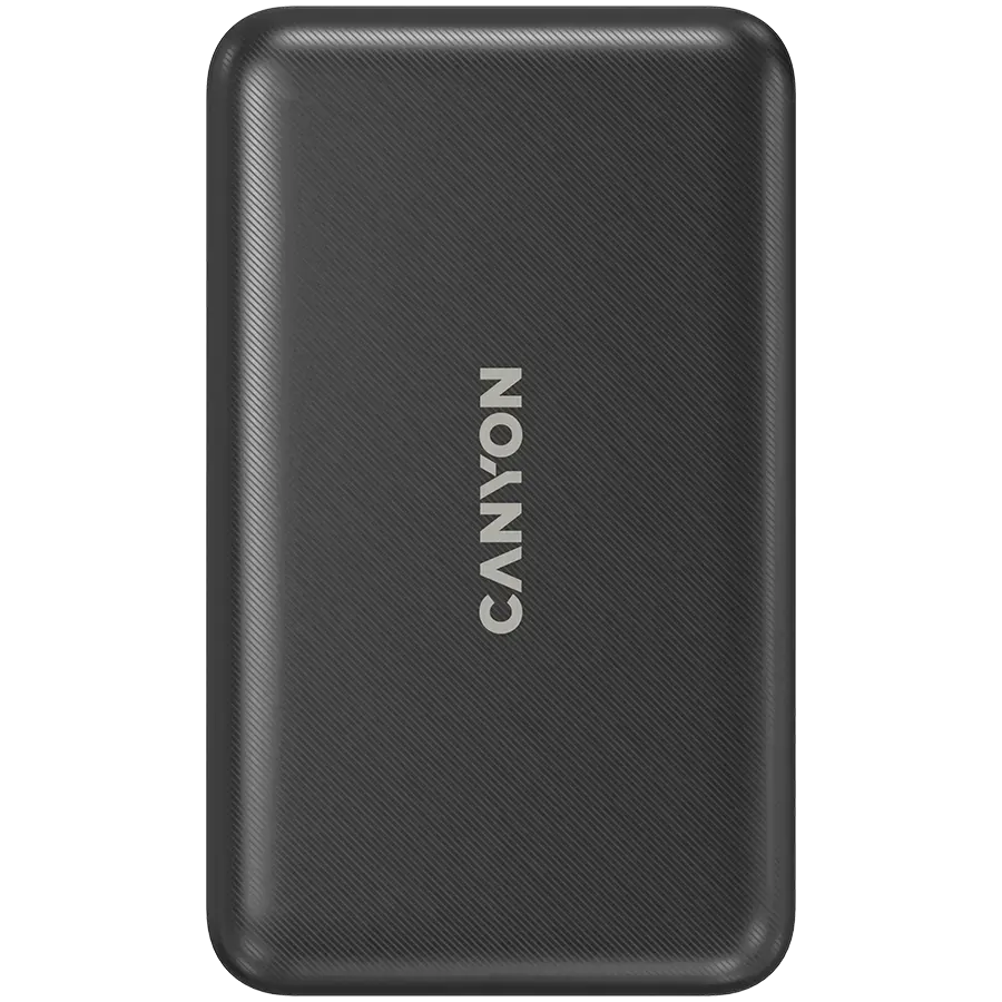 CANYON power bank PB-1001 10000 mAh PD 18W QC 3.0 Wireless 10W Black