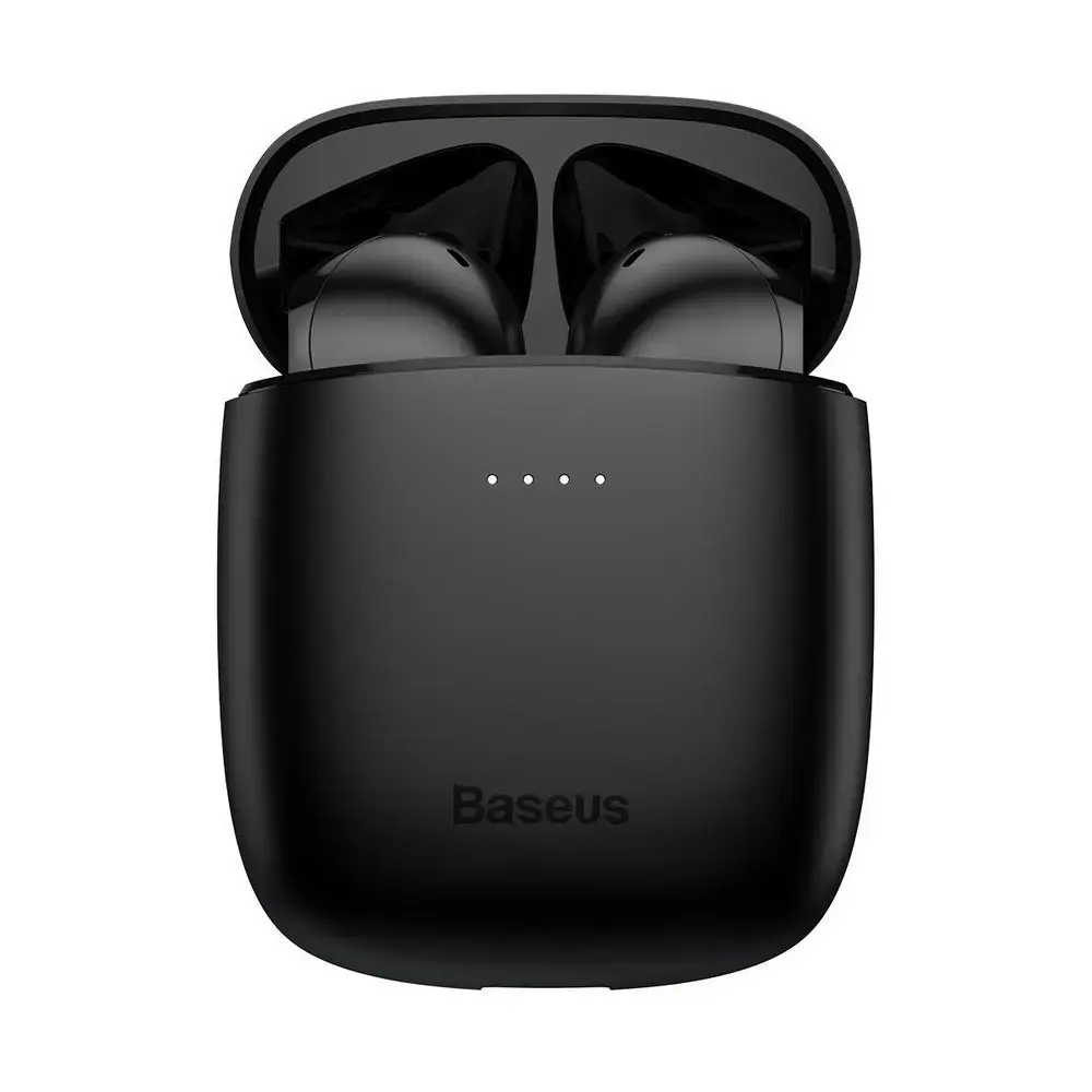 Baseus NGW04P-01 W04 Pro bezvadu austiņas melnas