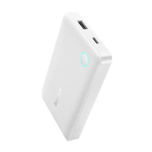 Baseus EnerFill FP11 ārējais akumulators (powerbank) | 10 000 mAh | 15W | USB-C | balts
