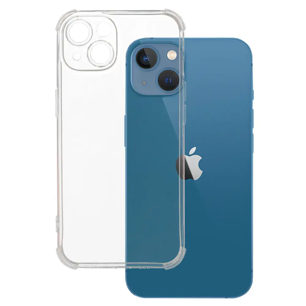 Clin Anti Shock 1.5mm maciņš telefonam iPhone 13 caurspīdīgs
