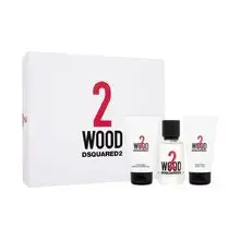2 Wood Dárková sada EDT 50 ml, sprchový gel 50 ml a tělový gel 50 ml