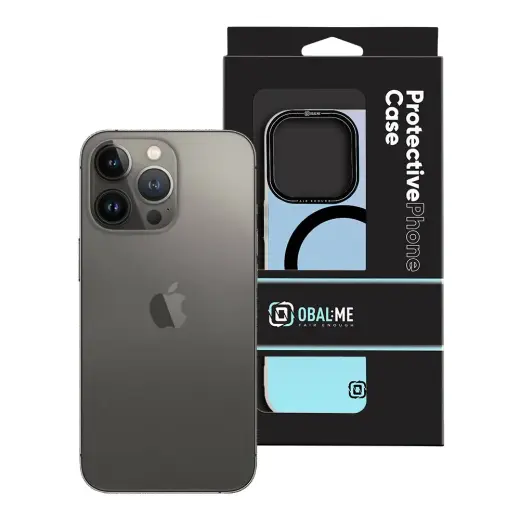 OBAL:ME HoloMag Cover for Apple iPhone 13 Pro Black Photo