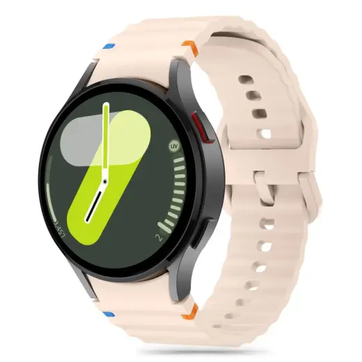 СИЛИКОНОВЫЕ СПОРТИВНЫЕ ЧАСЫ SAMSUNG GALAXY WATCH 4 | 5 | 5 PRO | 6 | 7 | FE РОЗОВЫЕ