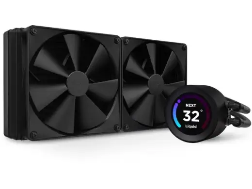 NZXT Water Cooler with LCD Display Kraken Elite 280 Black