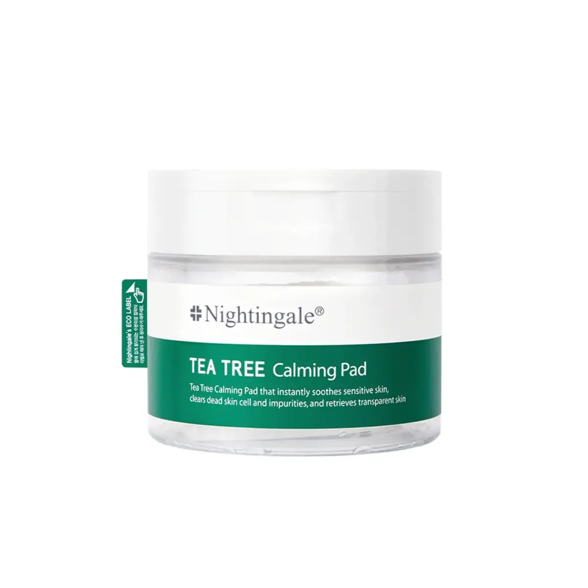 Nightingale, Tea Tree, Exfoliating & Soothing, Cleansing Pads, 60 pcs