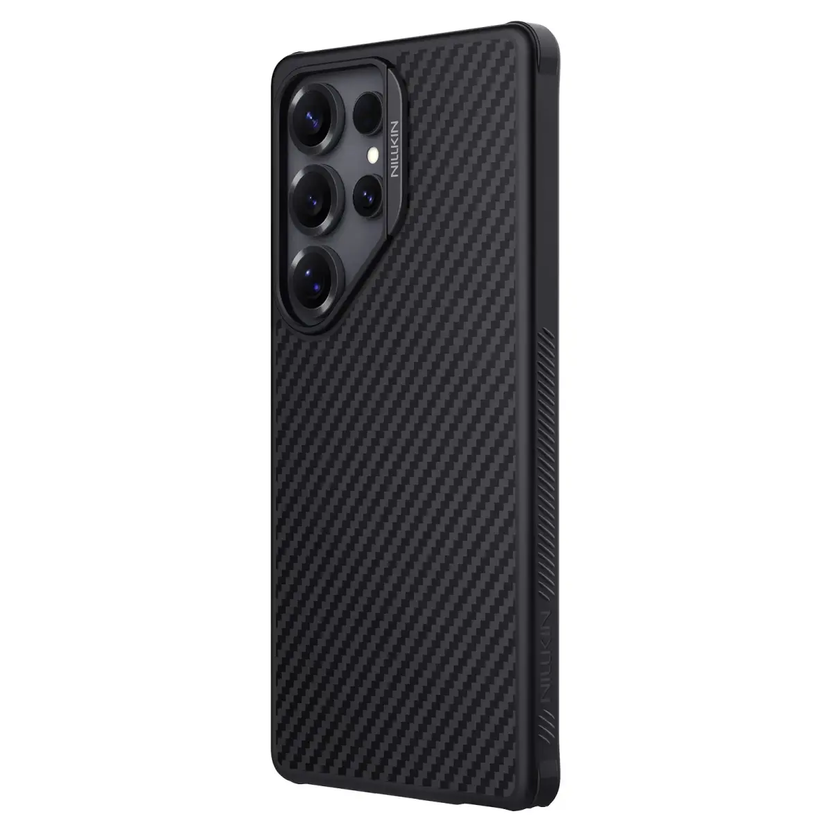 Nillkin Synthetic Fiber PRO Magnetic Hard Case for Samsung Galaxy S25 Ultra Black