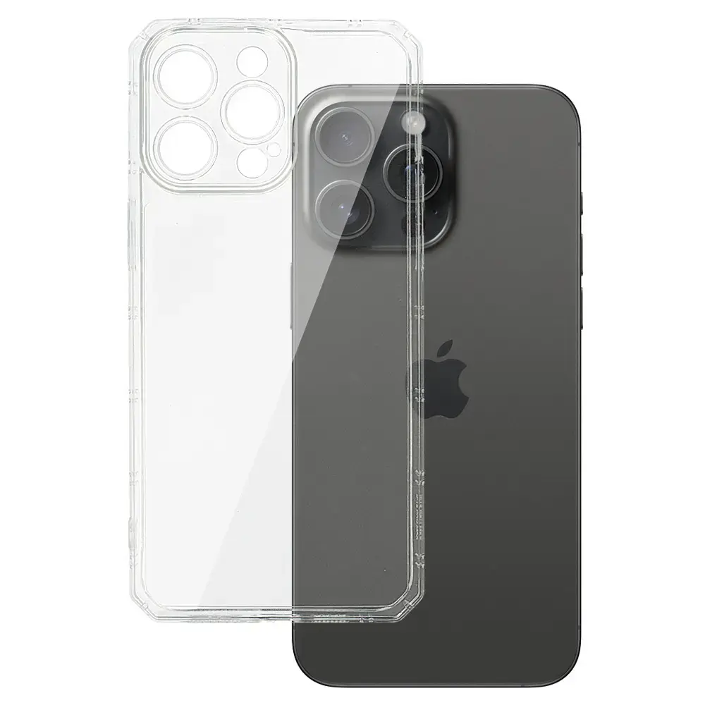 Armor Antishock maciņš telefonam iPhone 15 Pro caurspīdīgs