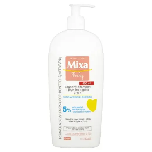 Mixa Baby Agodny Szampon I Pyn Do Kpieli 2 W 1 400 Ml