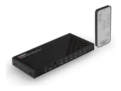 Lindy 5 Port HDMI 2.0 18G Switch - video|audio switch - 5 ports