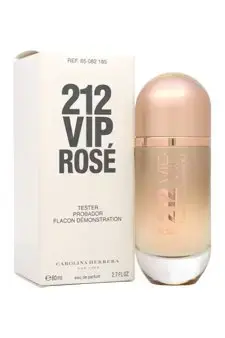 212 VIP Rose by Carolina Herrera EAU DE PARFUM SPRAY 2.7 OZ *TESTER for WOMEN