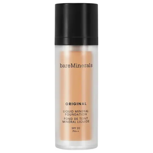 BareMinerals, Original Liquid Mineral, Luminous, Liquid Foundation, 16, Golden Nude, SPF 20, 30 ml