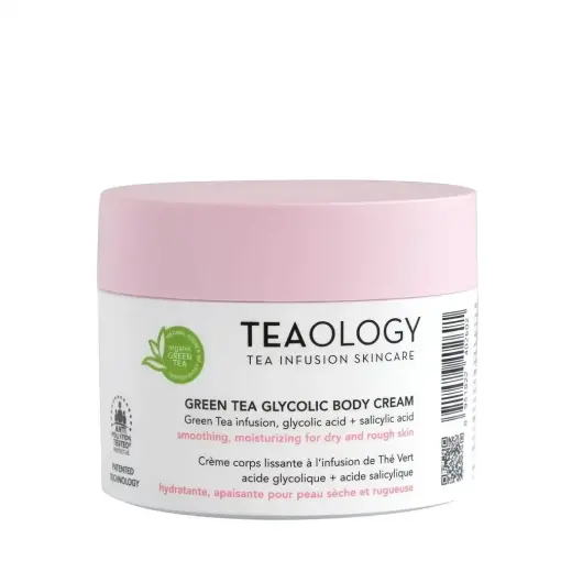TEAOLOGY GREEN TEA GLYCOLIC BODY CREAM 260 ML