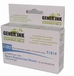 Tintes kārtridžs Generink Epson E-18XL Yellow