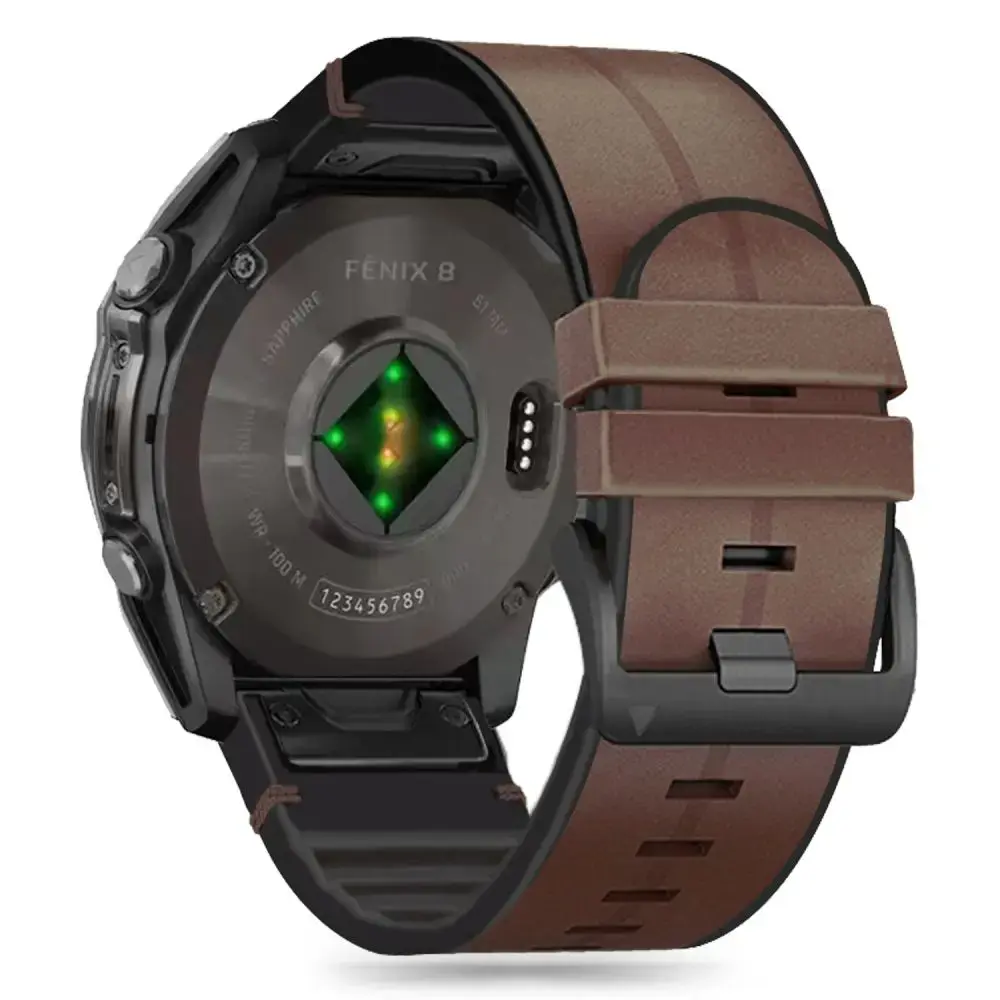 TECH-PROTECT SILICONE PU GARMIN FENIX 5X | 5X PLUS | 6X | 6X PRO | 7X | 8 (51 MM) BROWN