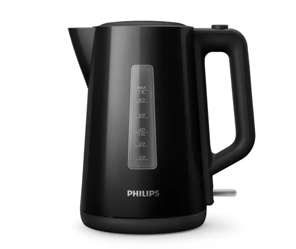 PHILIPS tējkanna 1.7 l  melna HD9318|20