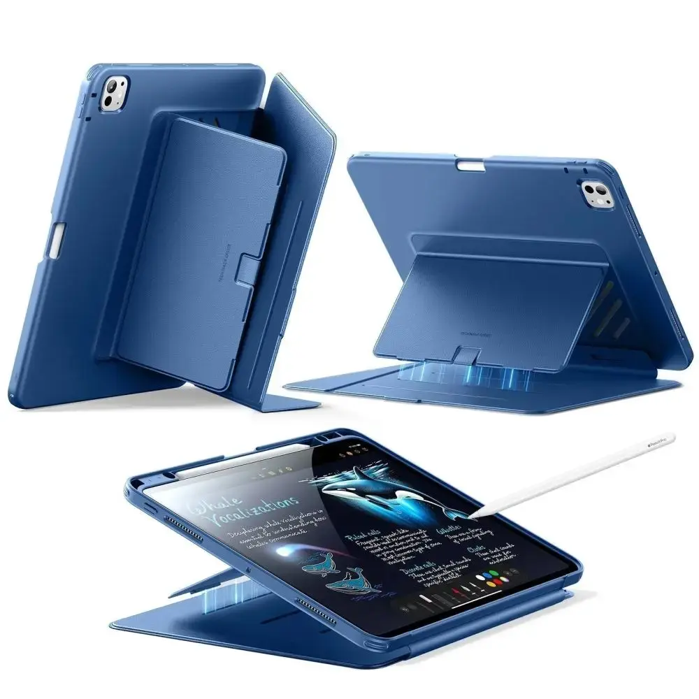 ESR FLIP HYBRID IPAD PRO 11” 5 / 6 / 2024-2025 NAVY BLUE