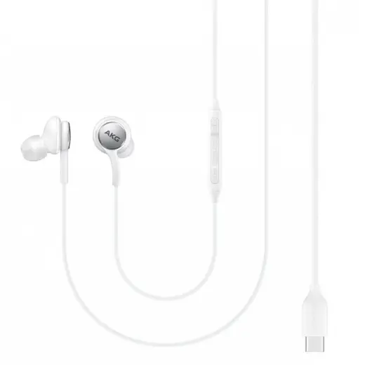 Samsung AKG USB tipa C austiņas ausīs (ekoloģiskā iepakojumā), melnas