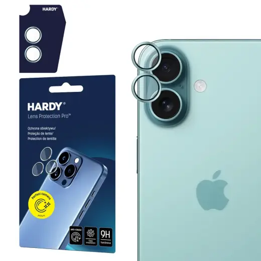 3mk HARDY Lens Protection Pro lens glass for iPhone 17 - green