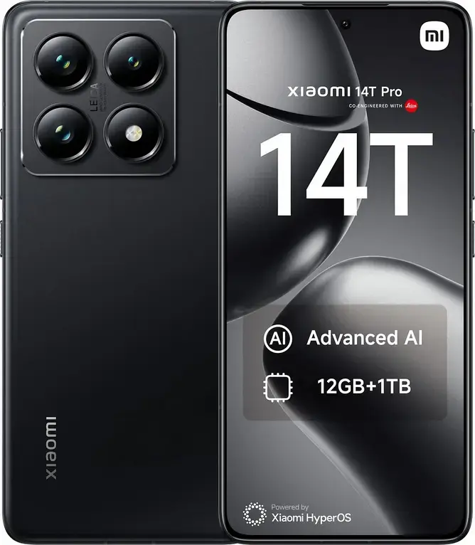 Xiaomi 14T Pro 5G 12GB|1TB Titan Black