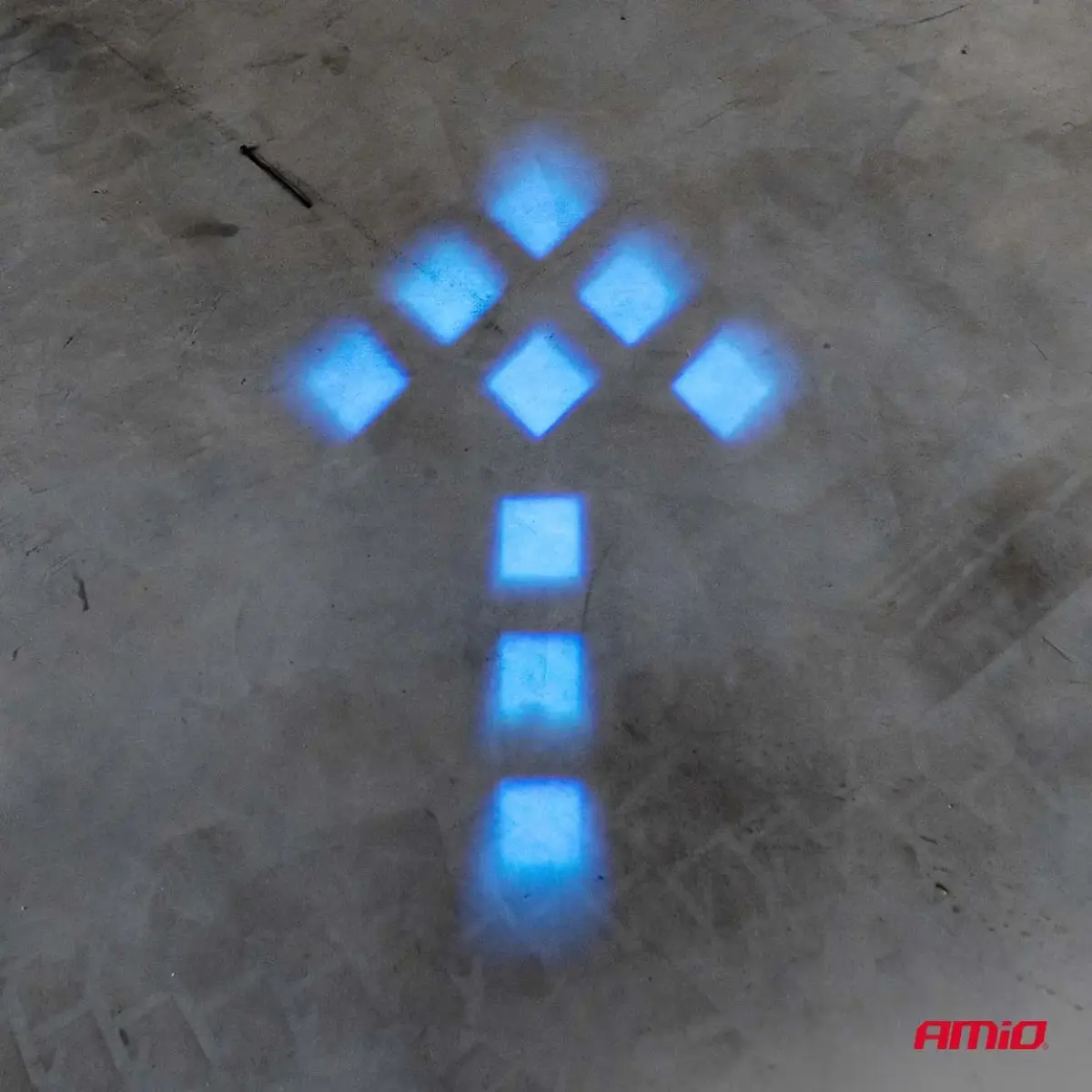 Blue arrow forklift light 15W 10–80V AMIO-04866