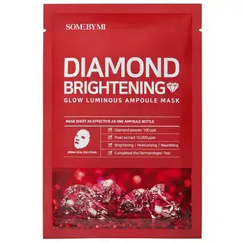 Some By Mi Diamond Brightening Glow Luminous Ampoule Mask - Pleťová maska 25.0g