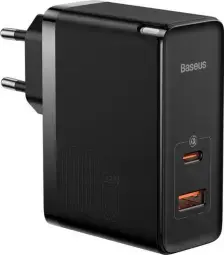 Baseus GaN5 Pro travel charger | 100W | GaN, PD3.0, QC4.0+ | USB-C, USB-A | white
