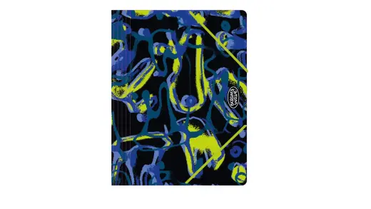 Elastīga failu mape OCW BLUE LIQUID, PP