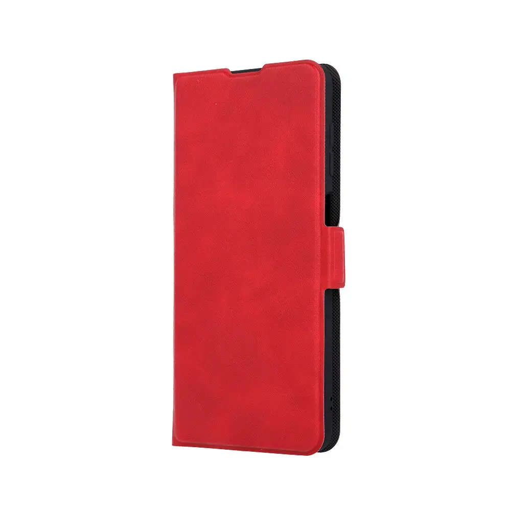 Fusion Mono Case grāmatveida maks Xiaomi Redmi 12C | Redmi 11A | Poco C55 sarkans