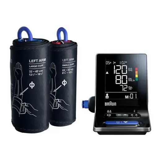 Braun Blood Pressure Monitor ExactFit 5 Connect (BUA6350EU) black Schwarz