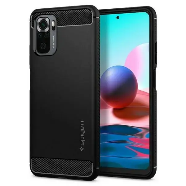 Spigen Rugged Armor Xiaomi Redmi Note 10 |10S czarny|black ACS02063