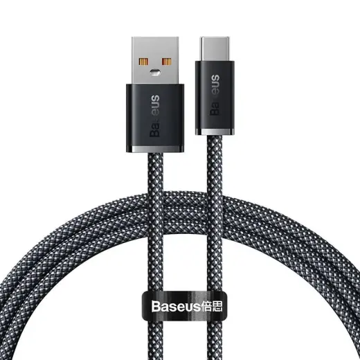 Baseus Dynamic Series data transfer and charging cable | USB-A to USB-C | 100W | 1m | gray