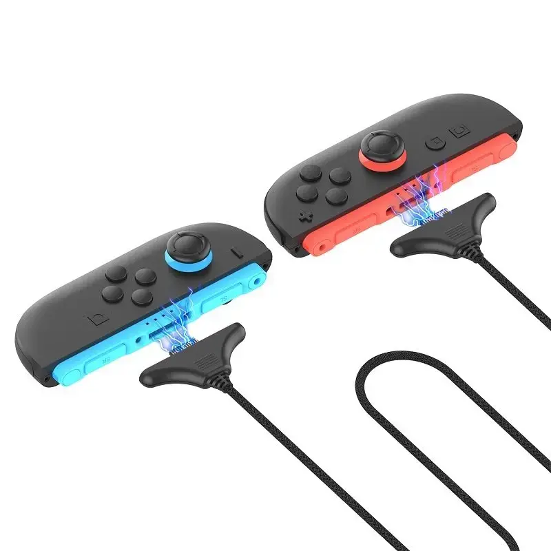 iPega SW2119A Charging Cable (3m, 2pcs) for JoyCon Controller Nintendo Switch 2 Red/Blue (Damaged Package)
