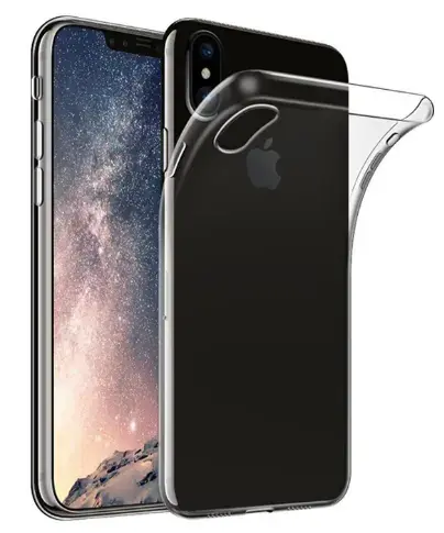 Fusion Ultra Back Case 1 mm Protect Silicone Case For Apple iPhone XS Max Transparent