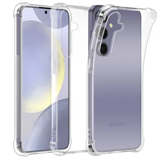 Fusion anti shock 1.5 mm silikona maciņš Samsung S721 Galaxy S24 FE caurspīdīgs