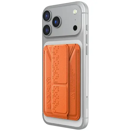 Wallet Skinarma Kado Haxa Magnetic      Cardholder Grip Stand orange
