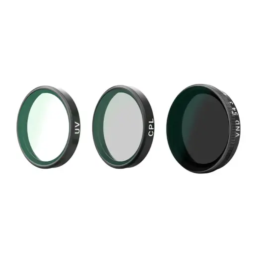 Telesin CPL/VND8/UV filter set for DJI Osmo Action 6 (3 pcs.).