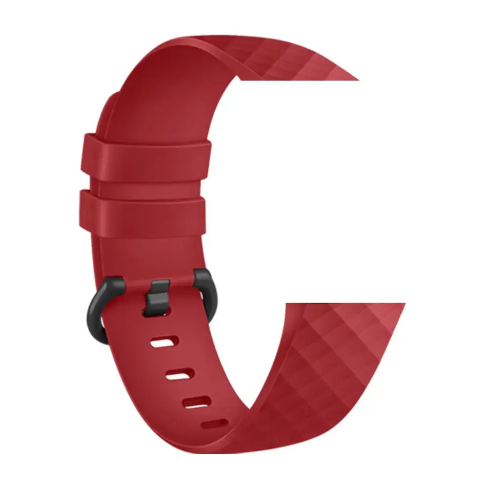 Devia band Deluxe Sport for Fitbit Charge 3 | Charge 4 red S