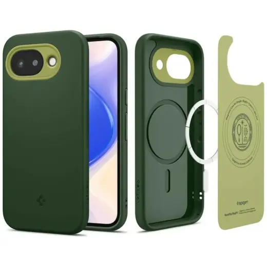 Case Spigen Nano Pop Hybrid Mag MagSafe  for Google Pixel 10a green