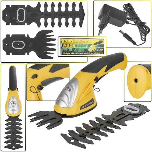 Bezvadu zāles un krūmu šķēres 7.2V 120mm