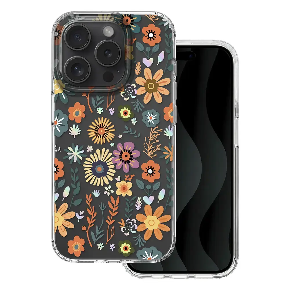 IMD Print maciņš telefonam iPhone 15 Pro daudzkrāsains (field)