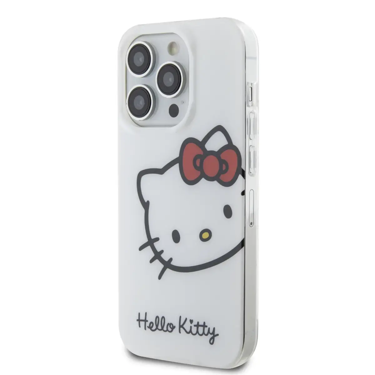 Hello Kitty IML Head Logo Case for  iPhone 13 Pro White