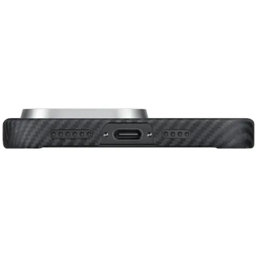 Case PITAKA Ultra-Slim MagSafe for iPhone 16 Pro black grey Photo