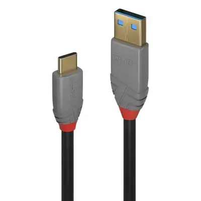 Lindy Anthra Line - USB-C cable - USB Type A to 24 pin USB-C - 3 m