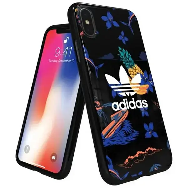 Adidas Snap Case Island Time iPhone X|Xs czarny|black 30933