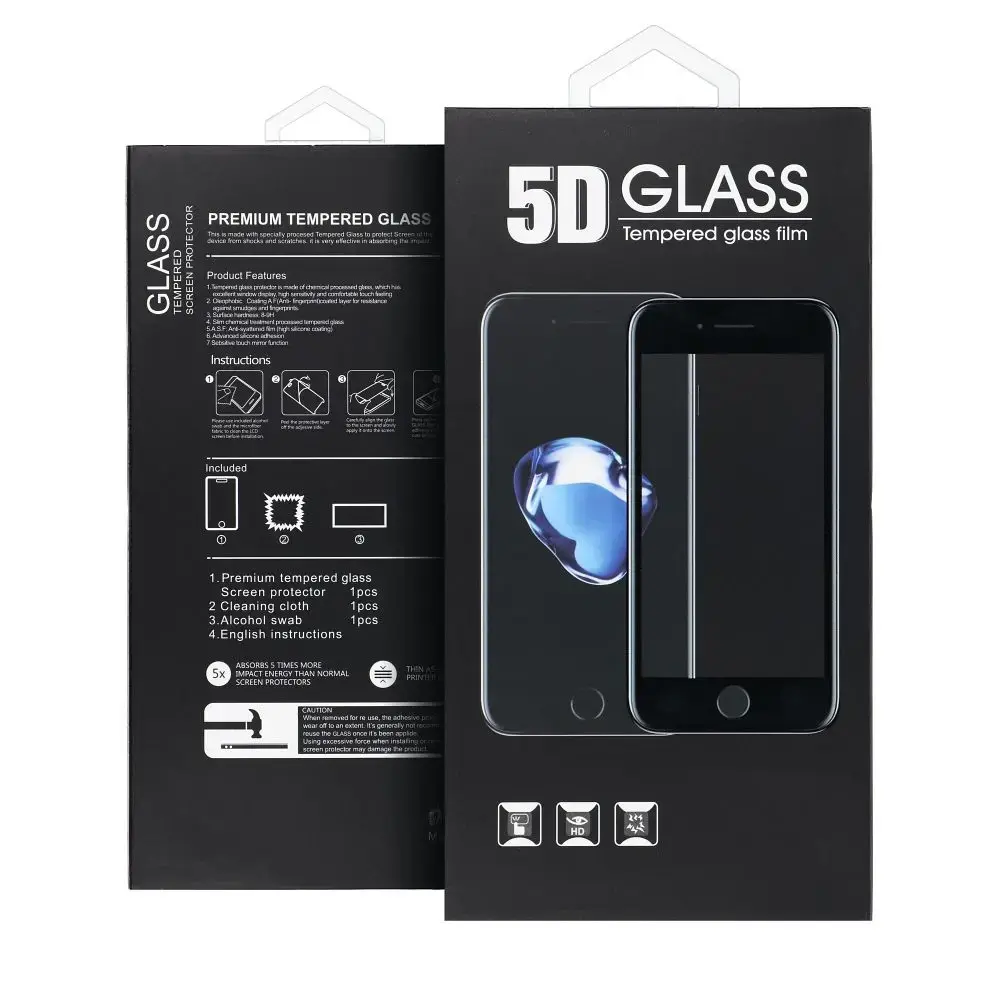 5D Full Glue aizsargstikls telefona ekrānam Galaxy A36 5G