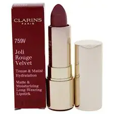 Clarins Joli Rouge Velvet Matte Lipstick in 759 Woodberry at Nordstrom