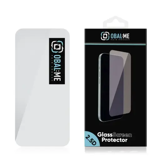 OBAL:ME 2.5D grūdintas stiklas telefonui Apple iPhone 16 Pro, skaidrus