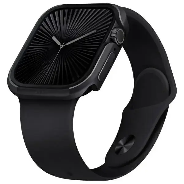 UNIQ Valencia case Apple Watch Series 46mm midnight black