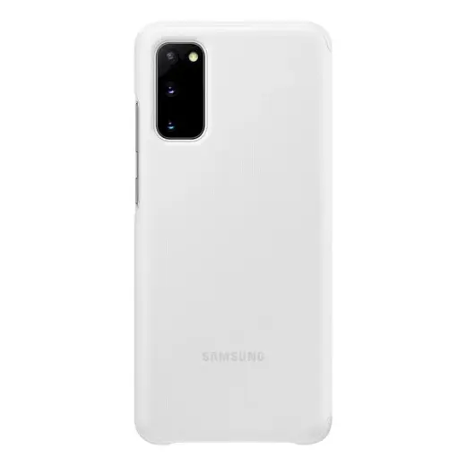 EF-ZG980CWE Samsung Clear S-View Case for Galaxy S20 White