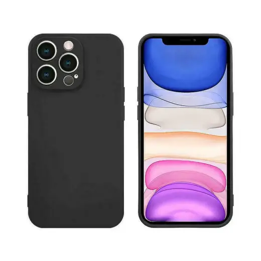 Fusion elegance fibre protect silicone case for Xiaomi Redmi 13C | Poco C65 4G black